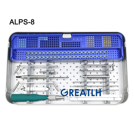 GREATLH ALPS Titanium Locking System Medical Bone Drill Bits Bone Screws Orthopedics Veterinary Instruments Set