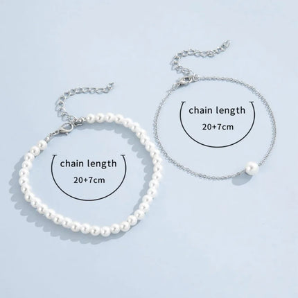 Female Heart  Anklets Bracelet Sandals Foot Jewelry Leg New Anklets on Foot Bracelets for Women Leg Chain Jewelry Accessories