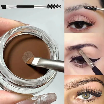 3D Wild Eyebrow Gel Wax Brow Styling Soap Waterproof Long Lasting Tint Eyebrows Enhancers Brows White Brown Eye Makeup Cosmetic