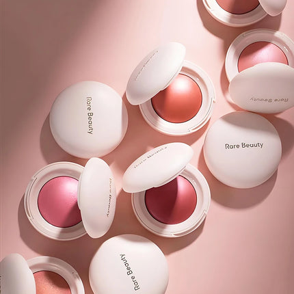 Rare Beauty High Gloss Powder Blusher Light Silky Portable Makeup Lasting Moisturizing Waterproof Natural Contouring Face Makeup