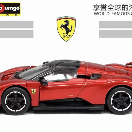 NEW IN STOCK Maisto 1:64 Ferrari F80 Miniature Diecast Alloy Car Model Toy Rubber Tires For Collectors Display Limited Edition