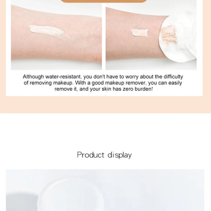 1pcs 3-Color Concealer Waterproof Full Coverage Concealer Professionally Cover Dark Circles Around Eyes and Face for All Skin