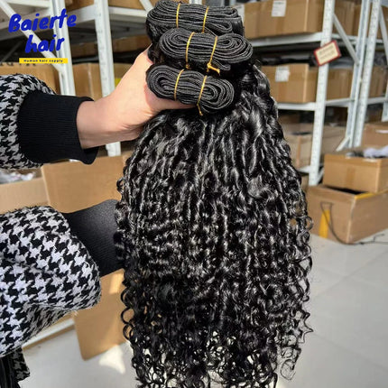 Malaysia 15A Small Pixie Curly Bouncy Hair Bundles Unprocessed Kinky Curly Human Hair Pixie Curls Weave Virgin Hair Extension Bundles Wefts Deep Afro Pixie Burmese Curly Virgin Raw Human Hair 3/4 Bundles Deal Brazilian Hair W