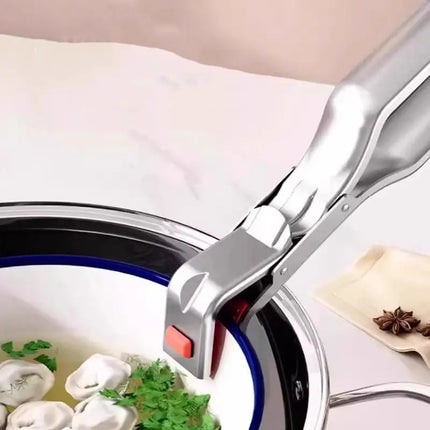 New 1pc Anti-scalding Clip Hot Bowl Holder Dish Clamp Pot Pan Gripper Clip Air Fryer Dish Plate Retriever Tongs Kitchen Supplies