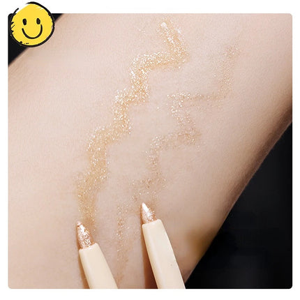 Eyes Brighten Concealer Contour Stick Eyeshadow for Girls Women's Cosmetic Lie Silkworm Pen Natural Highlight Makeup Toiletry