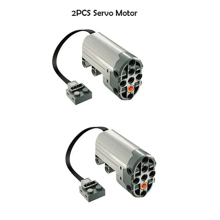 Servo steering motor Power 88004 Functions Technical Parts Compatible with legoeds Building Blocks MOC Brick Power Up Car Truck
