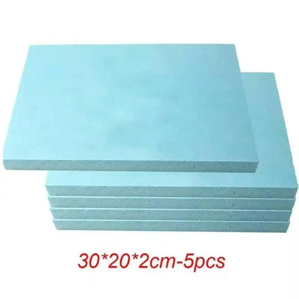 5pcs Foam Bricks DIY Model Foam Board Diorama Base Slab Foam Board Sheet Handmade Crafts Sand Table Miniature Scenery Building