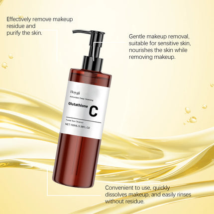 Cleansing Oil Makeup Remover Oil Deep Cleansing Pore Dirt Remove Blackhead Non-greasy Smooth Refreshing Deeply Nourishes Skin