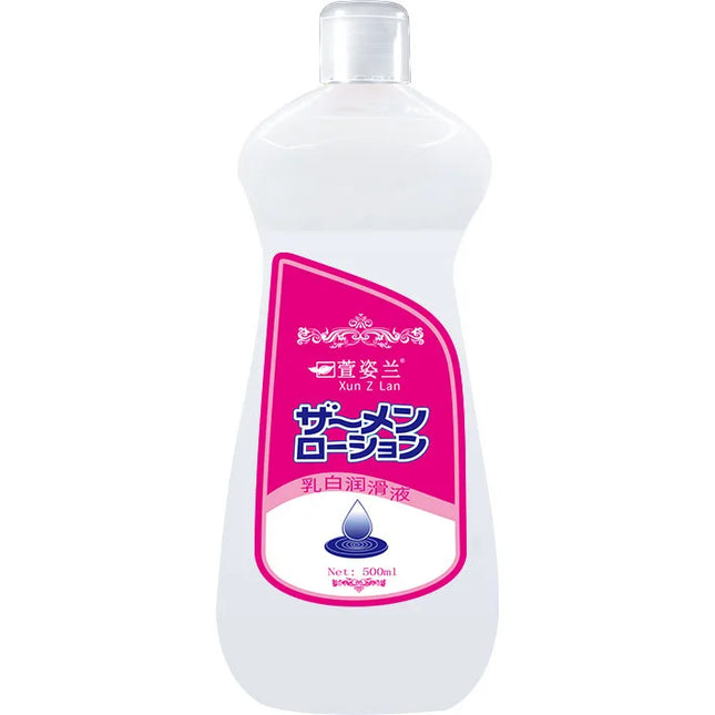 200/300/500ML Sex Lubricants Milk White Simulation Semen Lubricating Fluid Vaginal Anal Sex Lubricant for Adult Couple Gay Lube