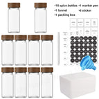 10pcs 4ozl jars set