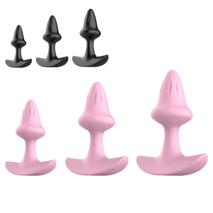 Anal Dildo Plug Soft Silicone Butt Plug Stimulator Anal Dilation Adult Sex Toys for Men Women Prostate Massager Anal Trainer