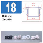 18mm / 10Pcs(Black)