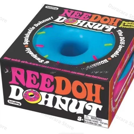 NeeDoh Dippin Dazzler Egg Donut prank stress relief toy soft glue vinyl squeeze toy Slow Rebound Pinch Ornament Relaxation