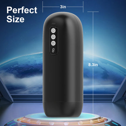 Automatic sucking airplane cup 8 frequency display penis masturbator male vibration masturbation cup male sex toy adult sex toys