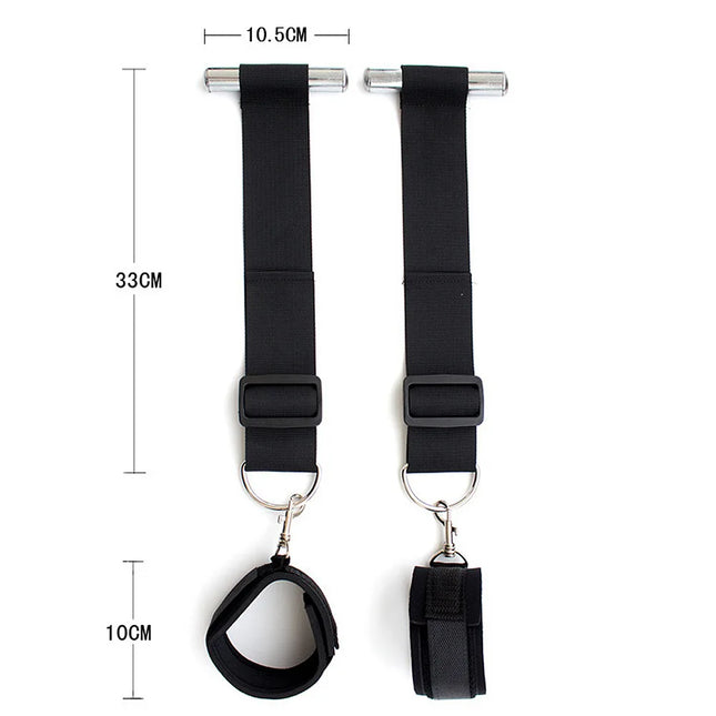 Women Door Hanging Handcuffs BDSM Restraint Handcuff Sex Toys SM Slave Role Play Hand Cuffs Adult Couple Erotic Games Sextoys