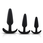 3PCS Black Size 2