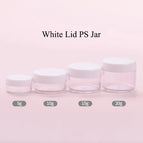 White lid jar / 15g / 10pcs