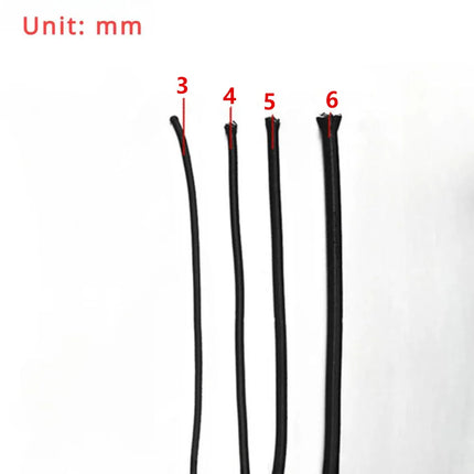 3/4/5/6mm Strong Elastic Rope Bungee Shock Cord for DIY Jewelry Making, Garment Sewing, Handmade Crafts