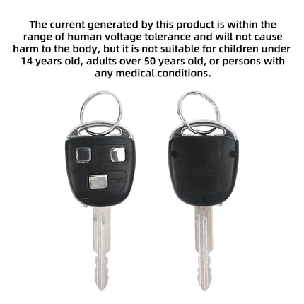 April Fool's Day prank toy electric shock key prank electric toy prank with lights