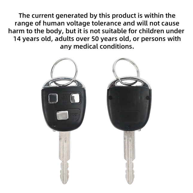 April Fool's Day prank toy electric shock key prank electric toy prank with lights