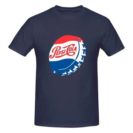 2026 Summer Men's P-Pepsi Luxury T-Shirt, Women's Fashion Summer Printed Shirt, High-Quality Cotton T-Shirt Clothing
