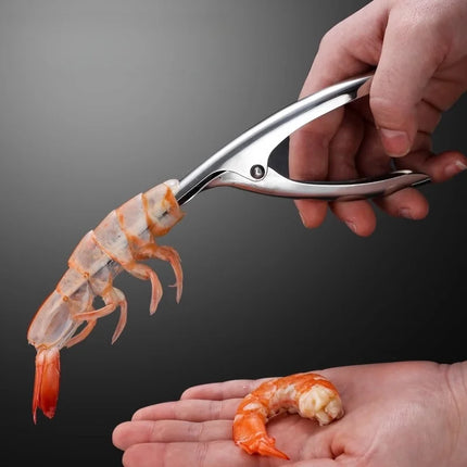 Stainless Steel Shrimp Peeler Prawn Peeler Line Cutter Cleaning Shrimp Line Fishing Lobster Peel Seafood Tool Kitchen Appliance