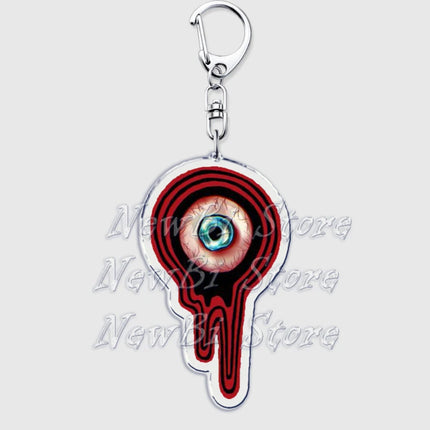 Hot Horror Game Mouthwashing Keychains for Accessories Bag Jimmy Curly Anya Daisuke Sallyface Swansea Keyring Jewelry Fans Gifts