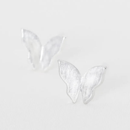 Trendy Minimalist Real 100% 925 Sterling Silver Mini Small Love Heart Stud Earrings for Women Student Teen Jewelry Gift