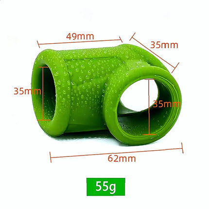 Silicone Cock Ring Ball Stretcher Scrotum Testis Restraint Ejaculation Delay Lasting Time Penis Ring Sex Toy For Men Adult Games