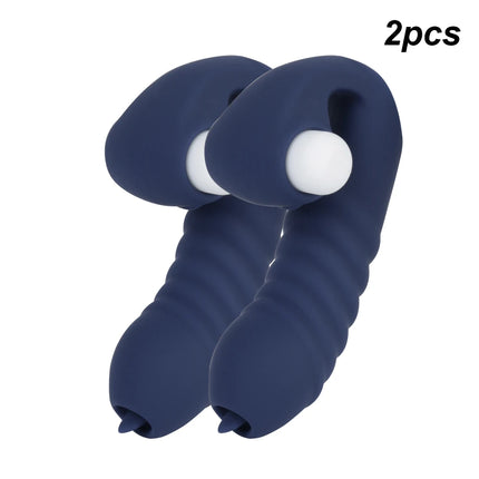Strapon Finger Sleeve Vibrators For Women Clitoris Stimulator Vaginal Licks Anal Plug Female Masturbator Sex Toys Couples Erotic