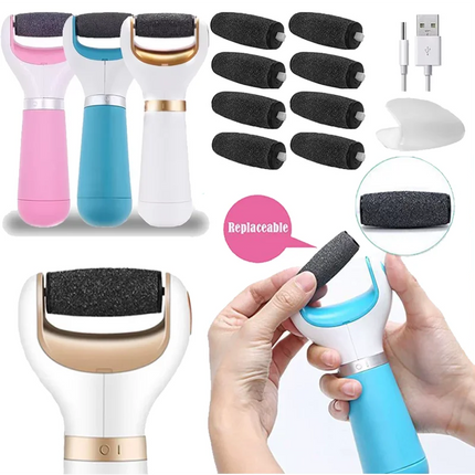 Foot Care Machine Foot Hard Dry Dead Cuticle Skin Remover Pedicure Care Tools Removal Foot Grinding File Skin Electric Tool
