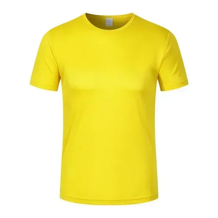 T Shirt Print Logo Women For Men Quick Drying Running Gym Custom Marathon Short Sleeve Sports Attire Diy Brand Wholesale Cheap