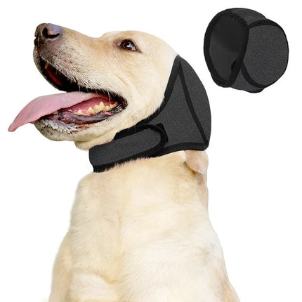 New Dog Noise Reduction Sound Insulation Ear Muffs Swimming Waterproof Headgear Puppy Emotional Soothing Headgear Dog Supplies