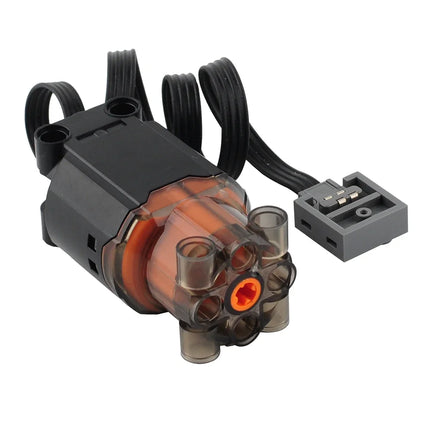 Small Particle Motor Power Group Kit Compatible Building Blocks L-Motor Enhanced Version STEM Technical DIY Bricks Set