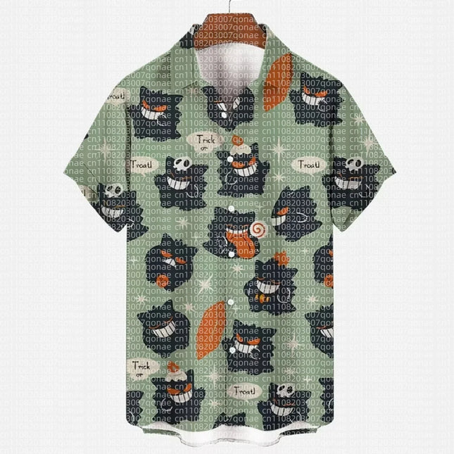 Cartoon Snorlax Pokemon Design Graphic Cosplay Outfit Hawaiian Shirts Leisure Quick Dry Men's Shirts Clothing Tee Y2k Women
