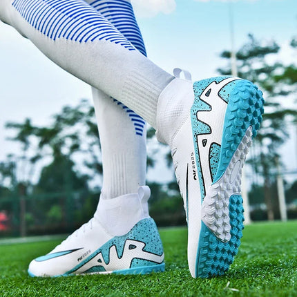 Original Men Football Field Boots Professional Society Indoor Boys Soccer Shoes Match Training Resistant Kids Football Shoes