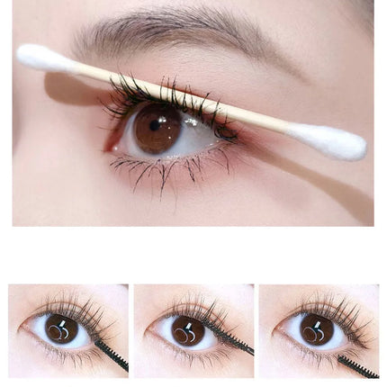 Ultra-fine Small Brush Head Mascara Lengthening Black 3D Lash Eyelash Extension Eye Lashes Long-wearing Black Color Mascara