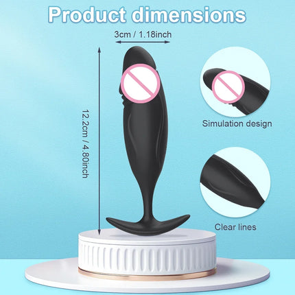 10 Modes Vibrating Butt Plug Anal Plug for Men Remote Control Anal Vibrator for Gay Mini Dildo for Women Sex Toy for Men