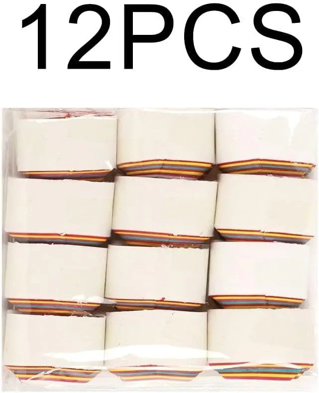 Mouth Coils Paper 12pcs Magic Paper Mouth Coils Vomit Paper Gimmick Props Stage Magic Tricks Accessories Gift for Adult Magician