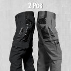 gray black 2pcs / XXXL