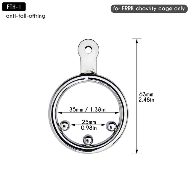 FRRK Steath Lock Steel Chastity Belt, Hex Screw Lock Cock Cage, Male SM Chastity Device Bound To Prevent Cheating Adult Men Gay