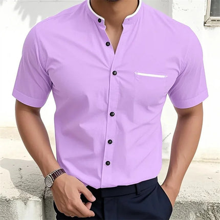 Men's shirts, 3D printed men's tops, plus size business office clothing, XS-6XL, comfortable and soft fabric, fast delivery