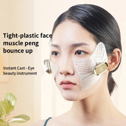 Eye Massager Ems Pulse Microcurrent Eye Care Device To Relieve Fatigue Massage Reduce Dark Circles Eye Swelling Anti-Wrinkle
