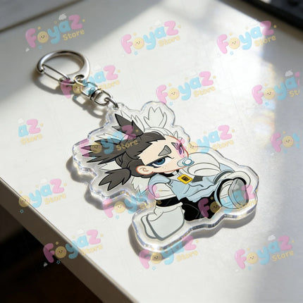 GACHIAKUTA Cartoon Chibi Keychain Accessories Bag Anime Keyrings Jewelry Manga Game Fans Gifts