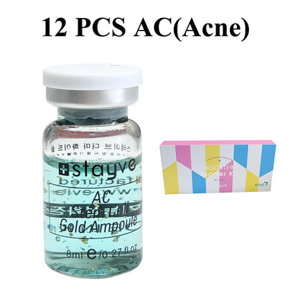 8ml Stayve BB Cream Hyaluronic Acid Facial Glow Serum Ampoule Essence Peptide Moisturizing Foundation Skin Rejuvenation Care