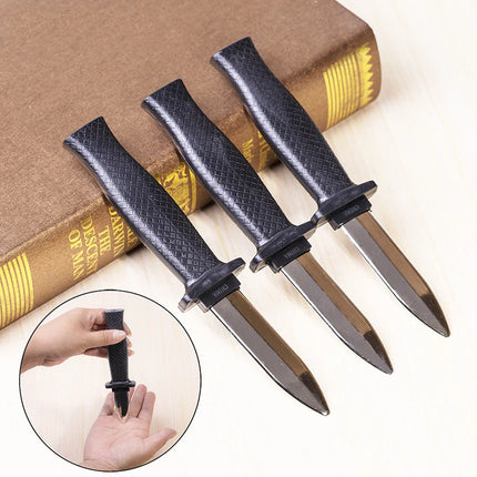 Prank Toys Fake Knife Plastic Retractable Knives Toys for Kids Fool's Day Halloween Party Horror Trick Props Novelty Joke Toys