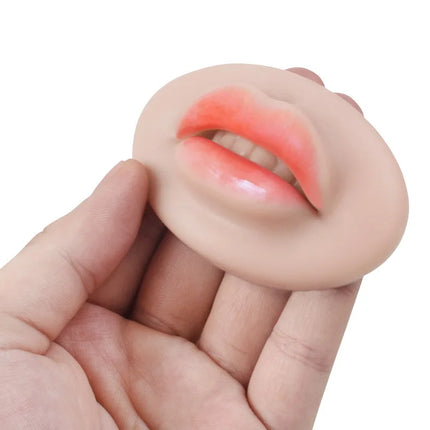 5D Dimensional Lip Practice Skin Microblading Permanent Makeup Soft Film Silicone PMU Lip Mold Beginner Tattoo Supplies Tool