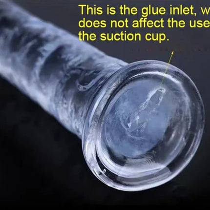 Transparent Big Dick 13 Sizes Realistic Jelly Dildo Women Gay Anal Sex Toys Soft Clitoris Vaginal Masturbators Penis Suction Cup