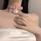 Pink white bell A
