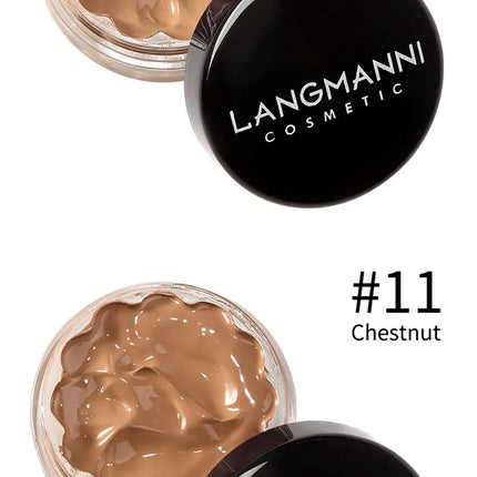 Full Coverage Liquid Concealer Waterproof Foundation Makeup Base Long Lasting Cream for Dark Circles Acne Natural Matte